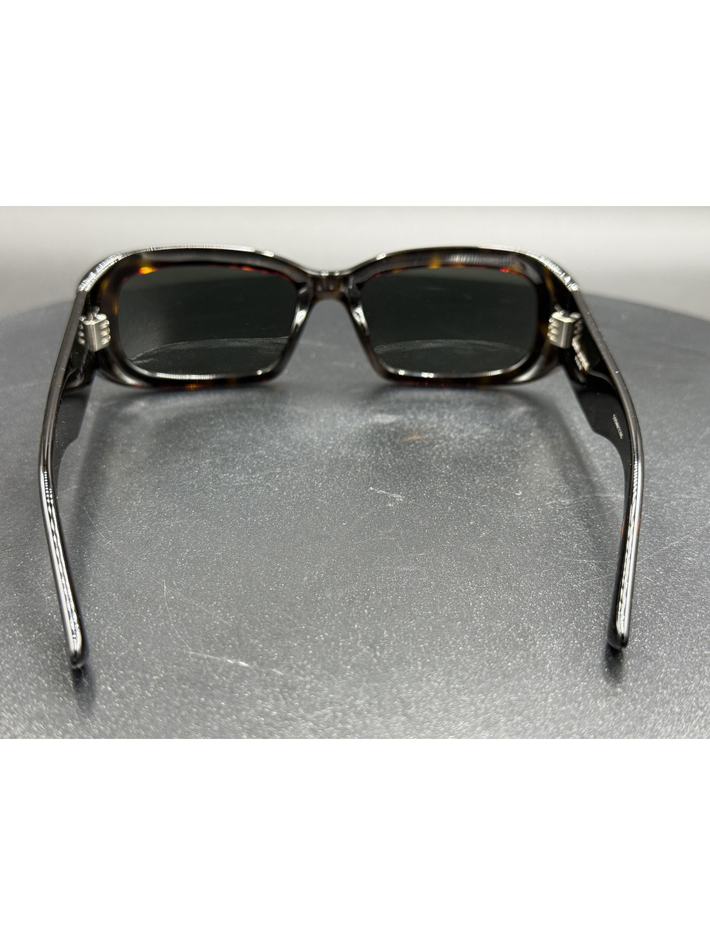 Saint Laurent SL 809 Tortoiseshell Rectangular Sunglasses - Picture 6 of 12